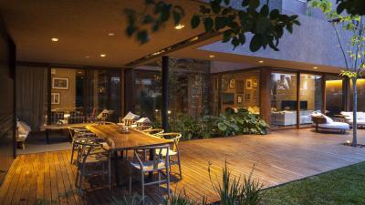 Este a teraszon - erkély / terasz ötlet, modern stílusban