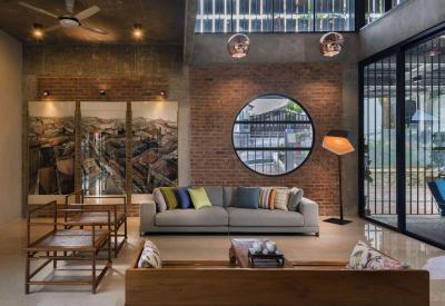 Egyedi nappali - nappali ötlet, modern stílusban