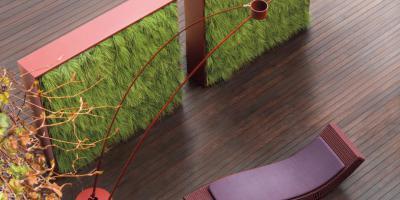 Élő-növény paraván - erkély / terasz ötlet, modern stílusban