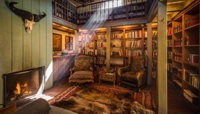 Nappali kandallóval - nappali ötlet, rusztikus stílusban