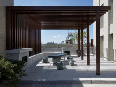 Árnyas terasz - erkély / terasz ötlet, modern stílusban