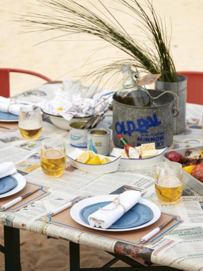 Teríték kerti partyn - kert / udvar ötlet