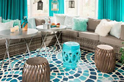 Nappali madárkalitkákkal III - nappali ötlet, modern stílusban