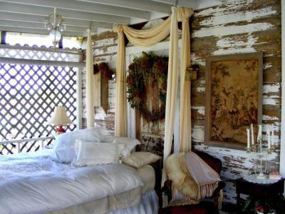 Vintage háló - háló ötlet, rusztikus stílusban