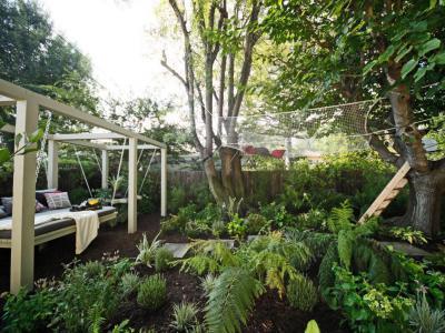 Pihenő oázis - kert / udvar ötlet, modern stílusban