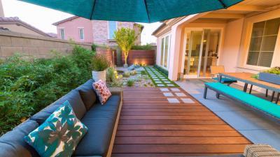 Csodás udvar - kert / udvar ötlet, modern stílusban