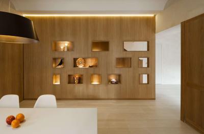 Látványos világítás - nappali ötlet, modern stílusban