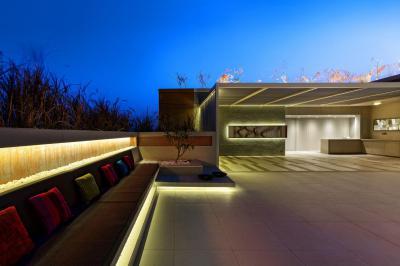 Este a teraszon - erkély / terasz ötlet, modern stílusban