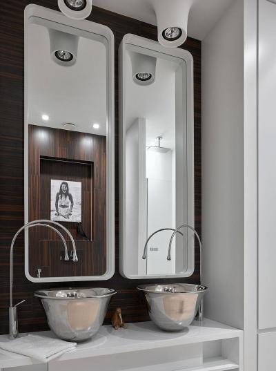 Design a fürdőben - fürdő / WC ötlet, modern stílusban