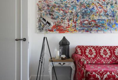 Színes nappali - nappali ötlet