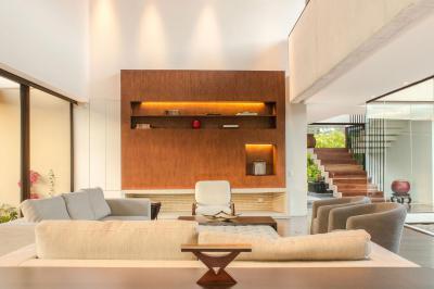 Hangulatos világítás - nappali ötlet, modern stílusban