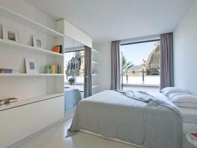 Fehér színek a hálóban - háló ötlet, modern stílusban