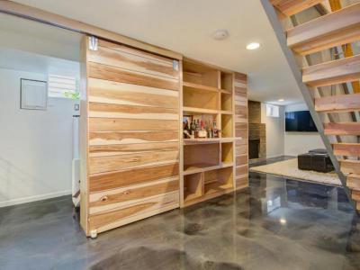 Elegáns alagsor II - belső továbbiak ötlet, modern stílusban