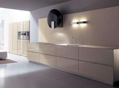 Gyöngyházfényes ragyogás - konyha / étkező ötlet, minimál stílusban