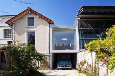 Régi és új épületek - homlokzat ötlet