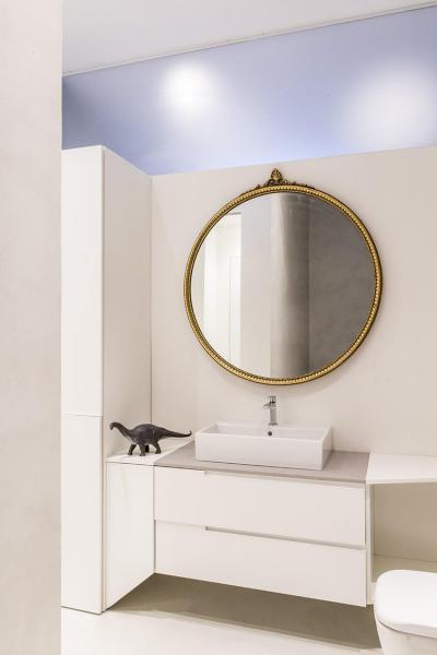 Modern és klasszikus - fürdő / WC ötlet, modern stílusban