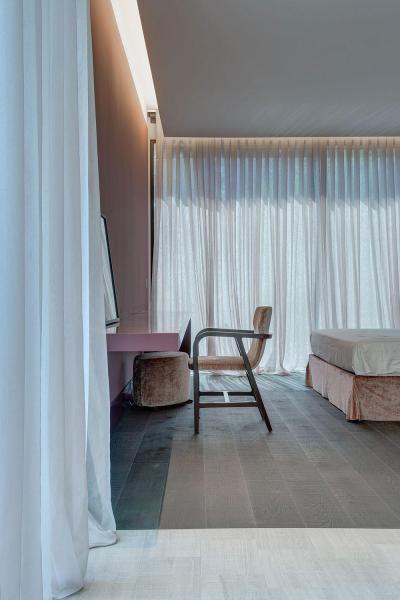 Nőies hálószoba - háló ötlet, modern stílusban