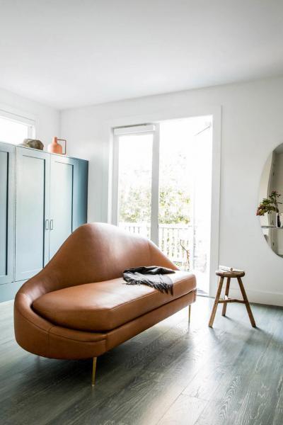 Modern retró belső tér - nappali ötlet, modern stílusban