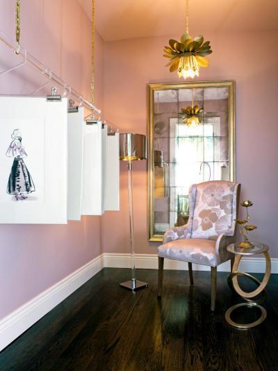 Gardrób rózsaszínben - belső továbbiak ötlet