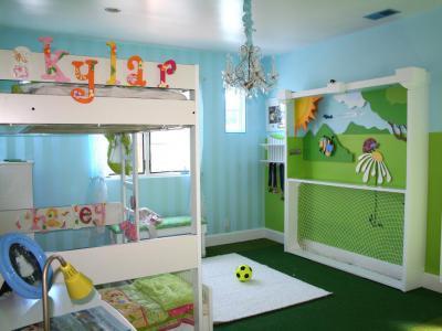 Focikapu a szobában - gyerekszoba ötlet, modern stílusban