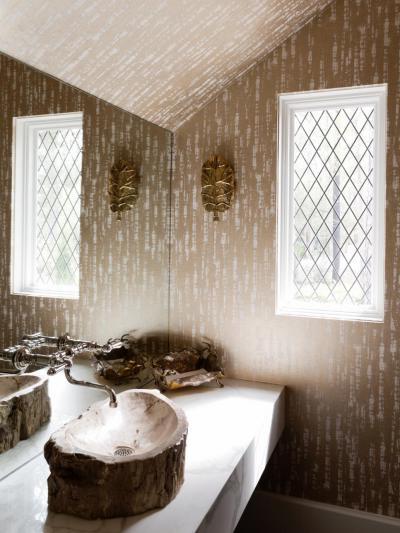 Farönkszerű mosdókagyló - fürdő / WC ötlet, modern stílusban