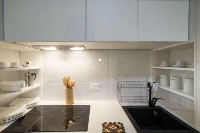 Kicsi konyha - konyha / étkező ötlet, modern stílusban