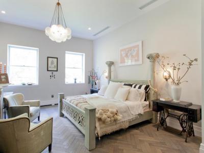 Oszlopos ágy II. - háló ötlet, rusztikus stílusban