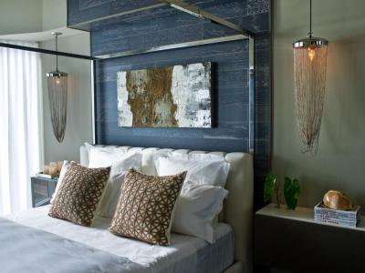 Egyedi hálószoba - háló ötlet, modern stílusban