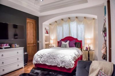 Piros franciaágy - háló ötlet