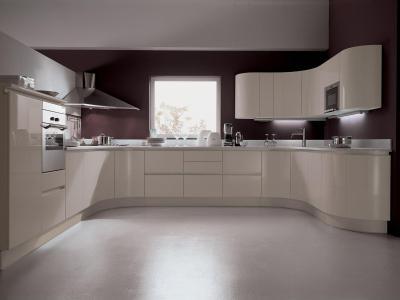 Gömbölyded formák - konyha / étkező ötlet, modern stílusban