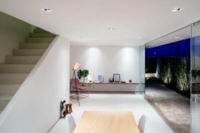 Üveg teraszajtó - belső továbbiak ötlet, modern stílusban