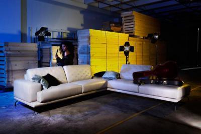 Gerba kanapé - nappali ötlet, modern stílusban