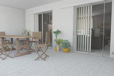 Zalakerámia Flint burkolólap család - erkély / terasz ötlet, modern stílusban