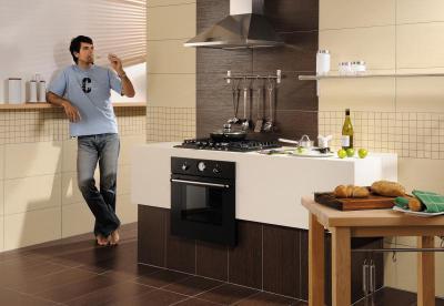 Zalakerámia Defile burkolólap család - konyha / étkező ötlet, minimál stílusban