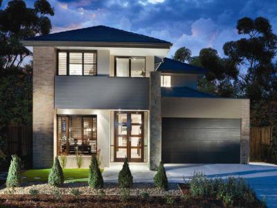 Bejárati ajtó26 - homlokzat ötlet, modern stílusban