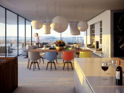 Lámpakavalkád - nappali ötlet, modern stílusban