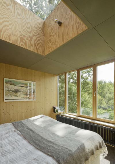 Kilátás a zöldbe a hálóból - háló ötlet, rusztikus stílusban