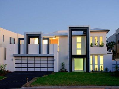 Különböző formák és alakzatok a háztetőn16 - tető ötlet, modern stílusban