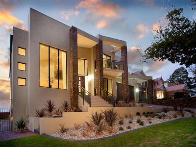 Különböző formák és alakzatok a háztetőn18 - tető ötlet, modern stílusban