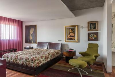 Hálószoba retró részletekkel - háló ötlet