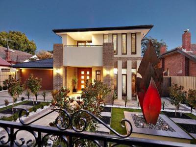 Különböző formák és alakzatok a háztetőn27 - tető ötlet, modern stílusban