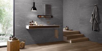 Stonework Lugnez - fürdő / WC ötlet, minimál stílusban