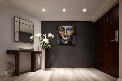 Modern letisztult előszoba - előszoba ötlet, modern stílusban