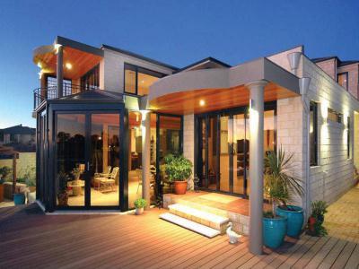 Különböző formák és alakzatok a háztetőn56 - tető ötlet, modern stílusban
