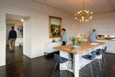 Rusztikus konyha retró csillárral - konyha / étkező ötlet, rusztikus stílusban