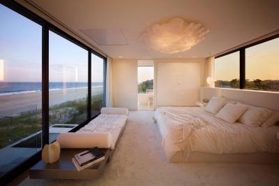 Hálószoba fehérben - háló ötlet, modern stílusban