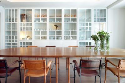 Étkező a loftlakásban - konyha / étkező ötlet