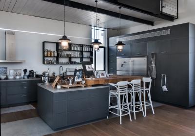 Ötletes konyha kialakítás - konyha / étkező ötlet, modern stílusban