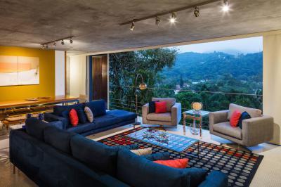 Nappali és terasz egyben - nappali ötlet, modern stílusban