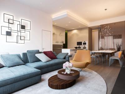 Látványos belsőépítészeti megoldások - nappali ötlet, modern stílusban